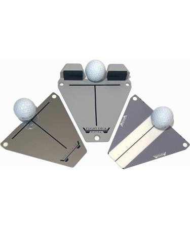 Flight Deck Putting-KIT: 3-in-1 Golf Training Aid with Impact Trainer, Mirror, and Alignment Tools for Precision Putting - USA Made - Buy Online on SooperMarket.com