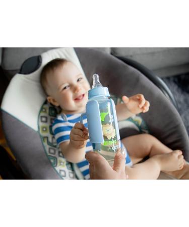 Baby Luvhandles Bottle Holder - Baby Shower Gift for Self Feeding - Blue - Buy Online on SooperMarket.com