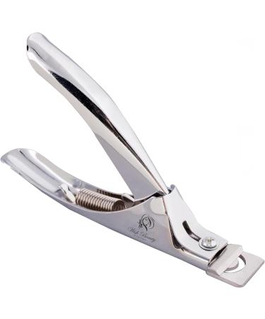 Professional Rustproof Nail Clippers for Acrylic & False Nails - Sharp Manicure Pedicure Trimmer Tool (Silver) - Buy Online on SooperMarket.com