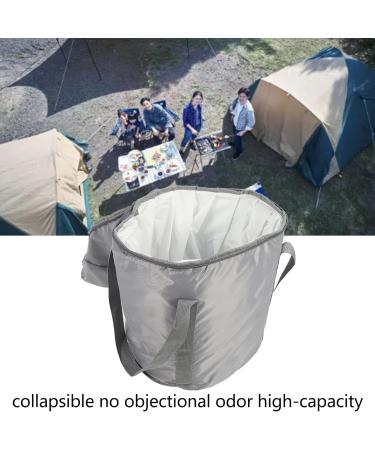 Portable Foldable Foot Soaking Bag Waterproof Wear Resistant Foot Bath Bag Feet Bath Basin with Handle for Travel Camping - Buy Online on SooperMarket.com