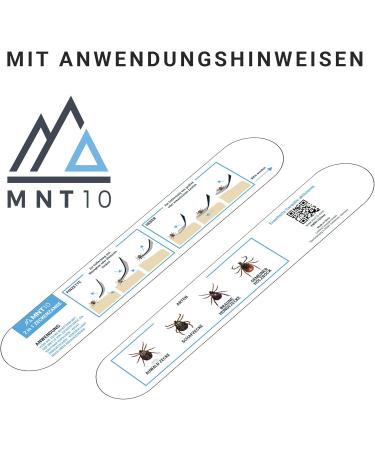 MNT10 Stainless Steel Tee Pliers - 2-in-1 Splinter & Tick Tweezers + Hooks for People & Dogs | Practical Metal Case & Free ID Card - Buy Online on SooperMarket.com