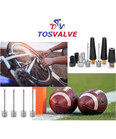 Presta Valve Adapter Air Compressor - Pump Adapter for Presta to Schrader Valve | Inflator Needle for Bike Tires and Sports Balls - Buy Online on SooperMarket.com