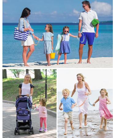 Dr. Meter Upgrade Anti Lost Wrist Link - 2 in 1 Toddlers Safety Wristband Leash with Key & Lock - Kids Anti Lost Walking Harness Rope - Dual Length 6.56ft - Pack of 1 - Buy Online on SooperMarket.com