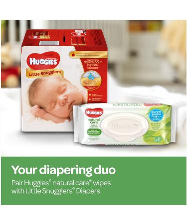 Huggies Natural Care Unscented Baby Wipes Sensitive 6 Refill Packs and Clutch 'N' Clean (Old Version) - Buy Online on SooperMarket.com