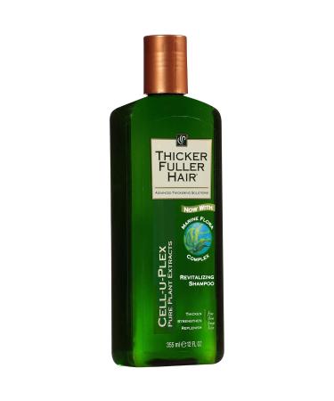 Thicker Fuller Hair Revitalizing Shampoo 12oz Bottle - Pack of 6 | Hair Growth Formula - Buy Online on SooperMarket.com