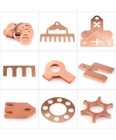 YebiO Pure Copper Tape Copper Skin Copper Foil Copper Skin Copper Sheet Grounding Copper Tape Grounding Copper Skin Red Copper Strip/0.1Mm*100Mm*1000Mm - Buy Online on SooperMarket.com