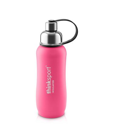 Think Thinksport Insulated Sports Bottle Dark Pink 25 oz (750 ml)