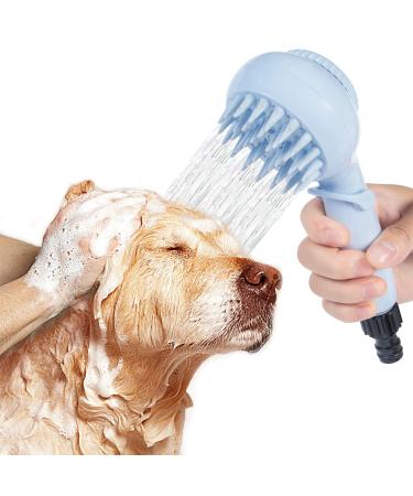 Pet shower sprayer hpylif H sprayer and scrubber tool in a ideal pet spray set for dogs and cats for dogs and cats