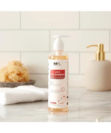 Made For Locs Vegan Apple Cider Vinegar Shampoo - 8 oz | Sulfate-Free Natural Cleanser for Healthy Locs - Buy Online on SooperMarket.com