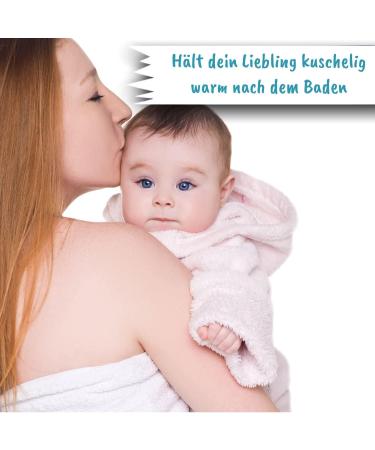 Personalized 100% Cotton Children's Bathrobe - Wolimbo Mint Stars Embroidered Baby Robe - Buy Online on SooperMarket.com