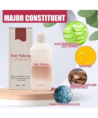 Body Makeup Foundation Body Makeup Waterproof Foundation Body Makeup Foundation 100mL (1pcs) - Buy Online on SooperMarket.com