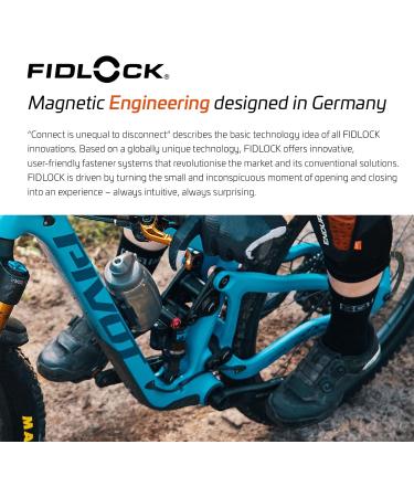 Fidlock Twist Bottle 450ml - Transparent Magnetic Bicycle Water Bottle (No Connector/Base) - Ideal for Cyclists - Buy Online on SooperMarket.com