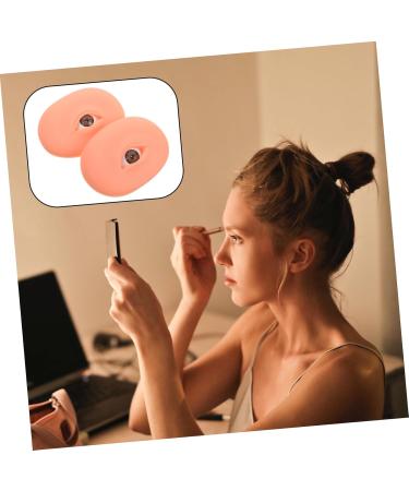 Gogogmee Lash Practice Mold 1 pair Models Eye Eyebrow Practice Model Silicone Skin Makeup Eyeshadow Training Boards 7.70X5.70X1.50CM As Shown - Buy Online on SooperMarket.com
