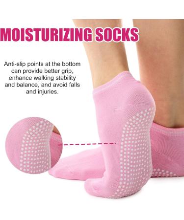 Pedicure Socks Comfortable Non-Slip Foot Care Moisture Socks 2 Pairs for Dry Cracked Feet - Buy Online on SooperMarket.com