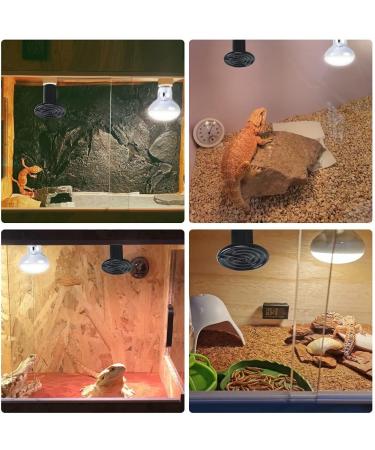 Lucky Herp 2 Pack 75W Reptile Ceramic Heat Lamp - Ideal Terrarium Light for Turtles Chickens Dogs & Cats (E27 220V-240V) - Buy Online on SooperMarket.com