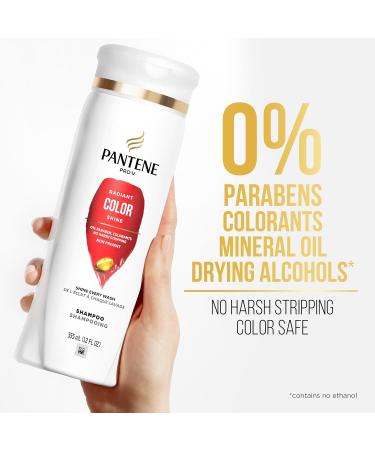 Pantene PRO-V Radiant Color Shine Shampoo 12oz - Nourish & Shine for Vibrant Color | International Shipping Available - Buy Online on SooperMarket.com