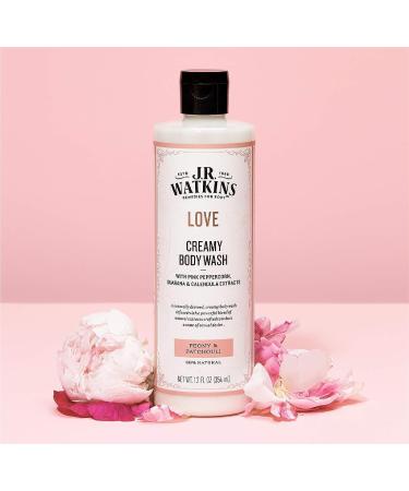 J.R. Watkins Peony & Patchouli Love Creamy Body Wash - 12 fl oz - Buy Online on SooperMarket.com