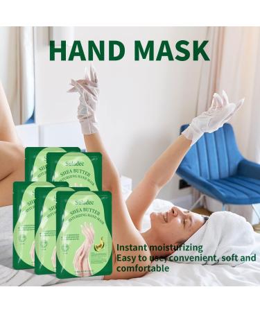 Suladec Avocado Hand Moisturizing Gloves - Soft Goat Milk Skin Mask for Men & Women (4 Pairs) - Buy Online on SooperMarket.com