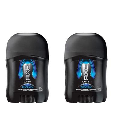 Axe Phoenix Antiperspirant & Deodorant 0.5 ounce Travel Size (2 Pack)