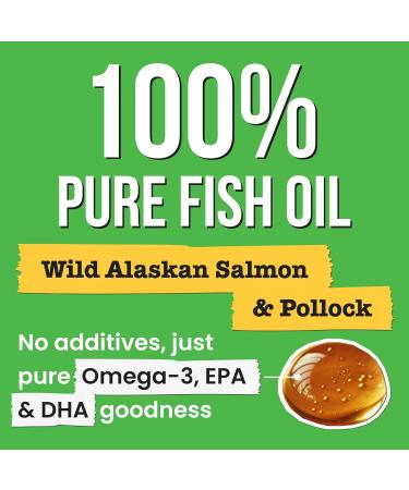 Fish Oil for Dogs & Cats - Natural Omega-3 Liquid Supplement for Skin & Coat Joint & Heart Health - 14oz Krill Oil Booster - Buy Online on SooperMarket.com