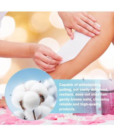 1000 Fleece Strips for Hair Removal | Wax Stripes Sugar Paste Eyebrow & Bikini Waxing - Gentle & Effective - Buy Online on SooperMarket.com