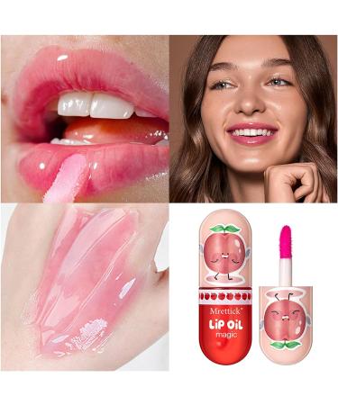 Mrettick 3Packs Hydrating Lip Oil Temperature Color Changing Lip Oil Plumping Lip Gloss Moisturizing Lip Oil Tinted for Lip Care and Dry Lip - Buy Online on SooperMarket.com