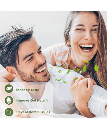 Stainless Steel Tongue Scraper Set with Travel Case - Reduce Bad Breath, Metal Cleaner for Adults - 2 PCS Silver - Buy Online on SooperMarket.com