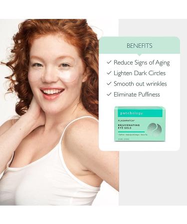 Patchology Rejuvenating Under Eye Gels with Caffeine & Collagen - 30 Pairs - Buy Online on SooperMarket.com