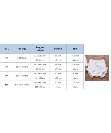 HASAKI 2Pcs Linen Bloomer Shorts for Newborn Baby Boys and Girls - Diaper Cover 18-24 Months (White+Coffee) - Buy Online on SooperMarket.com