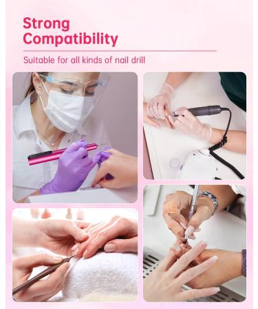 YBLNTEK Cordless Nail Drill Holder Stand Wooden Nail Drill Bits Holder Cuticle Remover Drill Bits Holder Electric Nail File Bits Stand Organizer for Manicure Pedicure Tools Nail Salon Home - Buy Online on SooperMarket.com