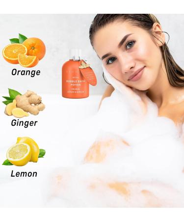 Natural Detox Bubble Bath with Citrus Essential Oils - Hydrating, Relaxing, and Stress Relief - Perfect Self Care Spa Gift for Women and Men - Birthday or Christmas Present - Buy Online on SooperMarket.com