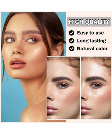 Shimmer Glitter Highlighter Contour Palette - Long Lasting Face & Body Makeup - Buy Online on SooperMarket.com