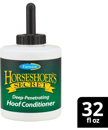 Farnam Horseshoer's Secret Deep-Penetrating Hoof conditioner - Pine - 32 Fl Oz.