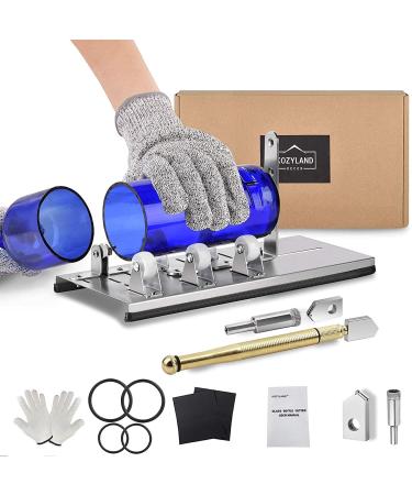Bottle Cutter & Glass Cutter Kit  for Cutting Wine Bottle or Jars to Craft Glasses