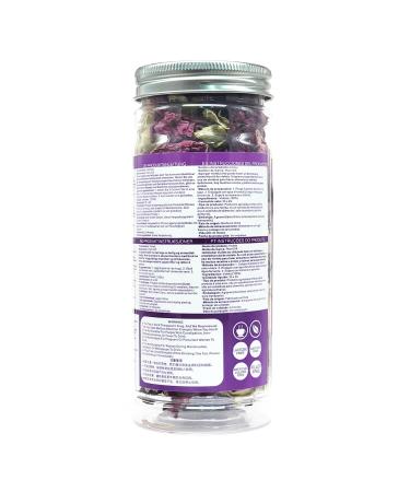 Organic Violet Tea - Plant Poison Violet Tea for Anti-Aging & Beauty | 35g Loose Dried Flower | Chinese Health & Skin Care - Buy Online on SooperMarket.com