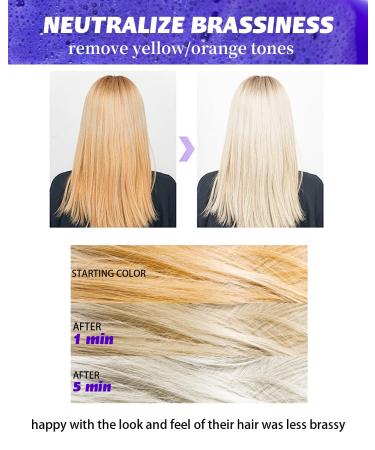 Purple Shampoo & Conditioner Bar Set | Neutralizes Brassy Tones | Sulfate Free | Travel Friendly for All Hair Types - Buy Online on SooperMarket.com
