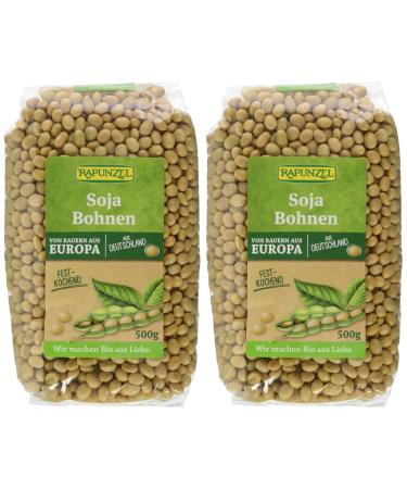 Buy Organic Rapunzel Soybeans - Pack of 2 (2 x 500g) | International Shipping Available - Buy Online on SooperMarket.com