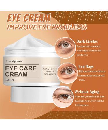 Trendyfave Eye Cream Anti Aging Eye Cream For Dark Circles And Puffy Eyes Moisturising Eye Tightening Cream Under Eye Cream Fade Fine Lines Tight Reduce Eye Bags - Buy Online on SooperMarket.com