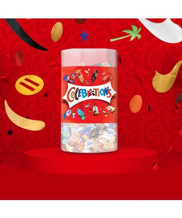 Celebrations Blister Box - Mini Chocolate Bar Mix | Large 1.4kg Pack | Perfect Party Gift | 160 Chocolates - Buy Online on SooperMarket.com