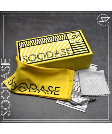 SOODASE Replacement Clear Black Frame Legs for Oakley Crosslink Sweep & Switch Glasses | Durable & Stylish Accessories - Buy Online on SooperMarket.com
