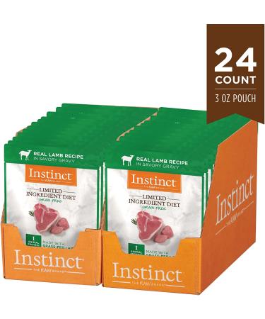 Instinct Limited Ingredient Lamb Dog Food Topper - Grain-Free Wet Food (Pack of 24) - Buy Online on SooperMarket.com