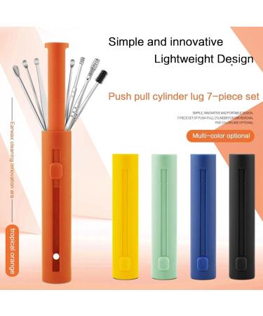 7Pcs Steel Ear Wax Pickers Set - Ear Wax Remover Care Kit - Buy Online on SooperMarket.com