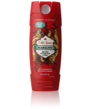 Old Spice Wild Collection Bodywash Bearglove 16 Fl Oz (Pack of 3)