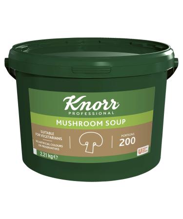 Knorr Professional Mushroom Soup Mix 200 Portions (34 Litres) Mushroom 2.21 kg (Pack of 1)