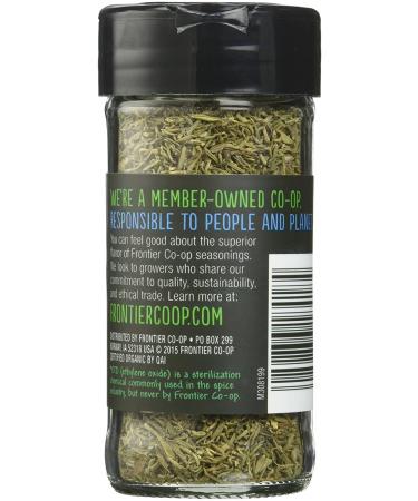 Frontier Organic Thyme Leaf Flakes - 0.8 oz Spice for Cooking & Seasoning - Buy Online on SooperMarket.com