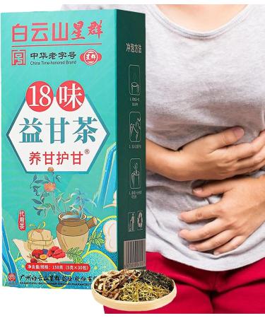 Daily Liver Nourishing Tea | 18 Flavors of Liver Protection Tea | Chinese Nourishing Liver Tea | Nourishing Liver and Protecting Liver Tea | 18 Flavors Liver Care Tea for All People - Buy Online on SooperMarket.com