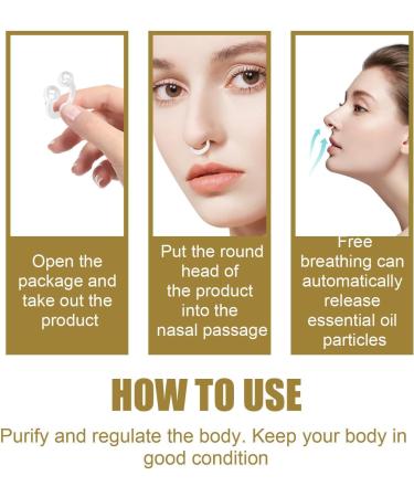 Bee Venom Lymphatic Drainage Nose Ring - Bee Venom Nasal Oil Ring (1 pack) - Buy Online on SooperMarket.com