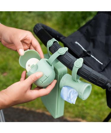 Ubbi On-the-Go Soother Pod - Sage Green Pacifier Holder for Newborns | Travel-Friendly Diaper Bag Accessory - Buy Online on SooperMarket.com