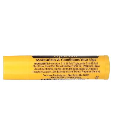 COCOCARE Cocoa Butter Lip Balm - Yellow - Buy Online on SooperMarket.com