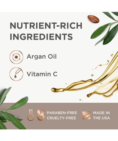 Argan Magic Brighten Face Serum - Vitamin C & Argan Oil for Hydration Dark Spot Reduction Fine Lines & Wrinkles (2 oz) - International Shipping Available - Buy Online on SooperMarket.com